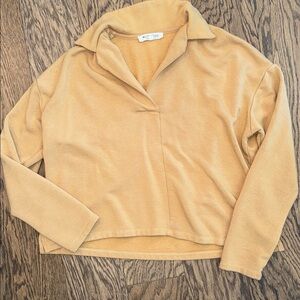 Workshop Republic Clothing Tan Sweater